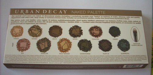 urban decay naked palette shades