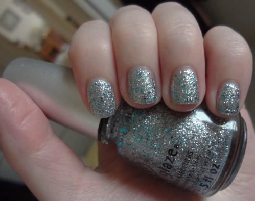 china glaze lorelei's tiara swatch