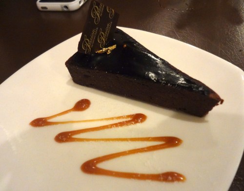 cafe corridor earl grey chocolate tart