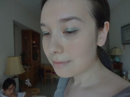 chanel stylo eyeshadow jade shore look