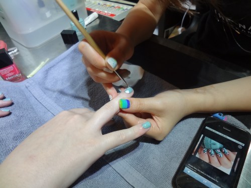 nail library hong kong ikat mani