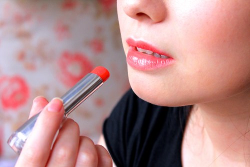 baby flame shu uemura rouge unlimited close-up
