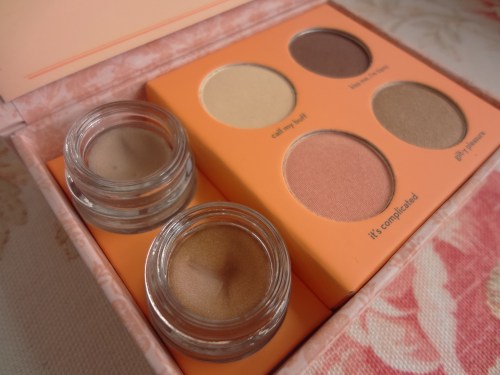 benefit most glamorous nudes creaseless cream shadows