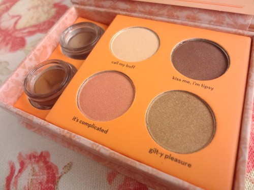 benefit most glamorous nudes powder eye shadows