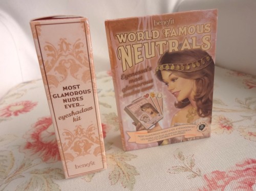 benefit world famous neutrals most glamorous nudes palette