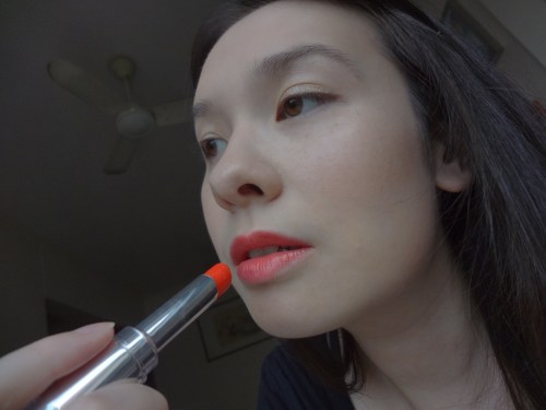 shu uemura baby flame lipstick