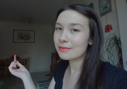 shu uemura baby flame rouge unlimited fotd