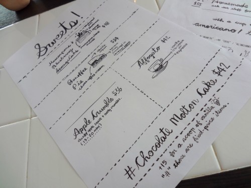 hit the road hong kong dessert menu