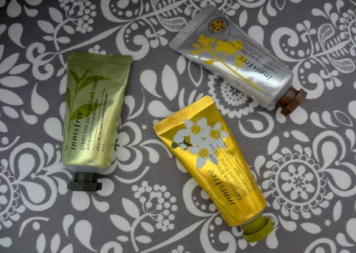 innisfree hong kong hand cream collection