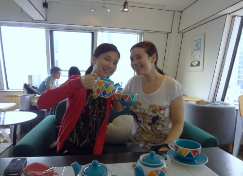 mirander and rach afternoon tea hit the road hong kong
