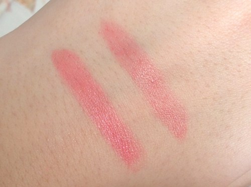 mac sunny seoul vs clinique mighty mimosa swatch