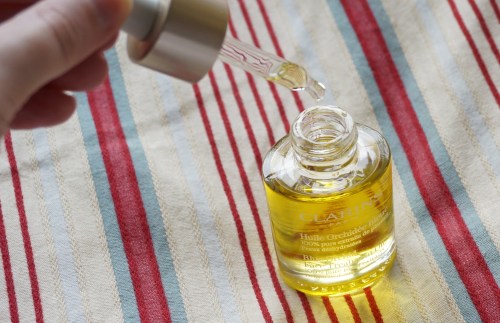 clarins blue orchid oil