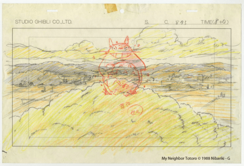 Studio Ghibli Layout Designs My Neighbour Totoro
