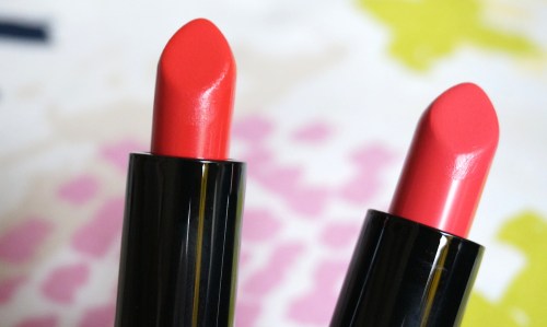 mac lady at play and be a lady mineralize rich lipsticks