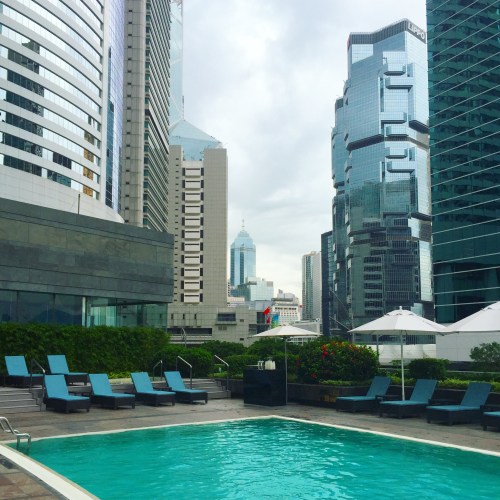 conrad hong kong pool
