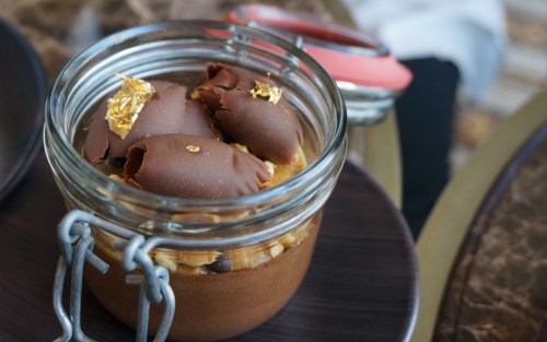 caprice bar four seasons hong kong praline chocolate mousse